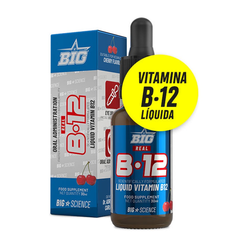 Big Real B12 Vitamina B12 Liquida
