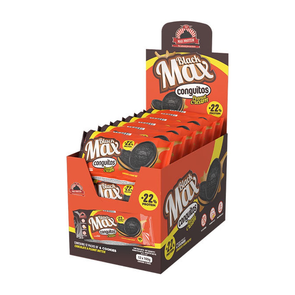 Max Protein Black Max Conguitos Crema Arachidi