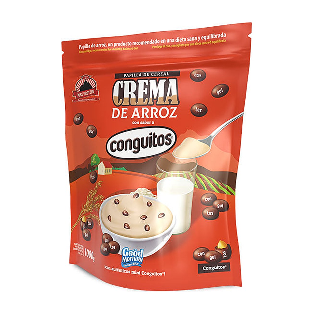 Max Protein Good Morning Rice Cream Conguitos / Lacasitos